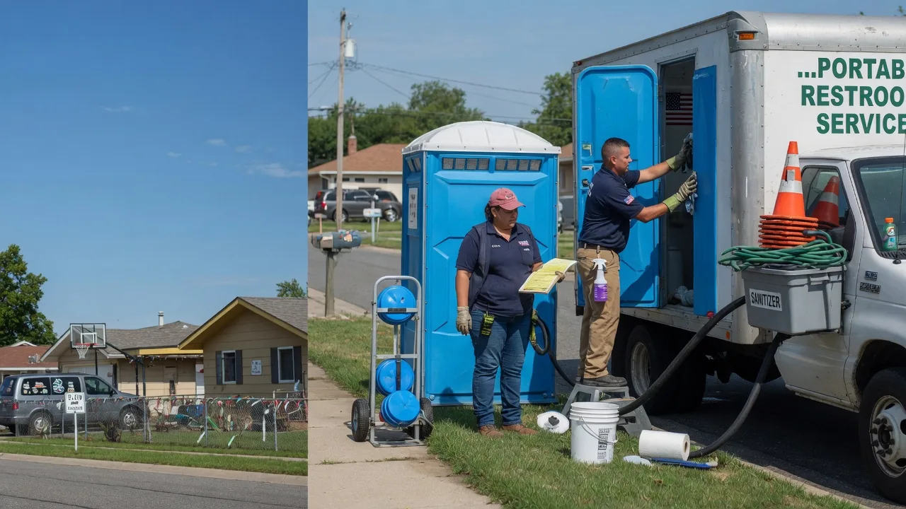 Porta Potty Rental in Herrick, IL near me